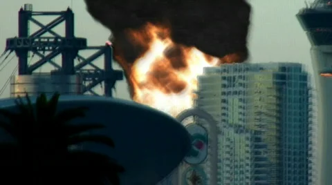 Terrorist attack aftermath Stock Footage 118037