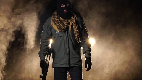 The terrorists surrendered to the war that took place Видео 220138671