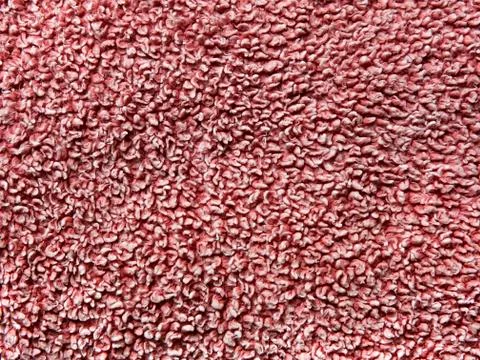 Terry cloth texture closeup as background Stock Photos