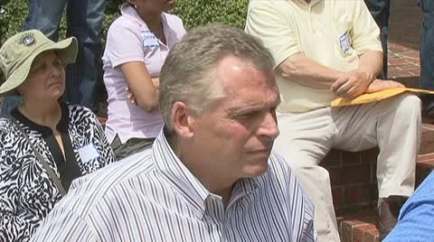 Terry McAuliffe Stock Footage 11129681