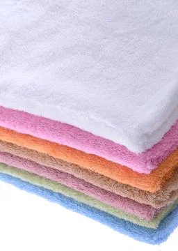 Terry towels 스톡 사진