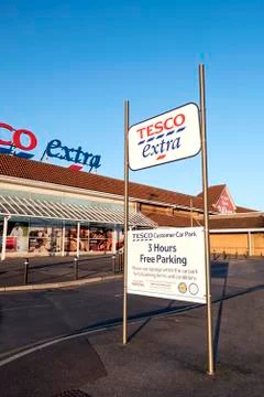 Tesc Extra Store Stock Photos