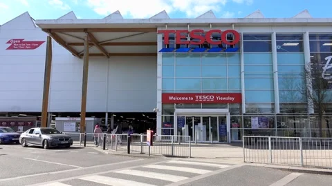 Tesco store Stock Footage 149481761