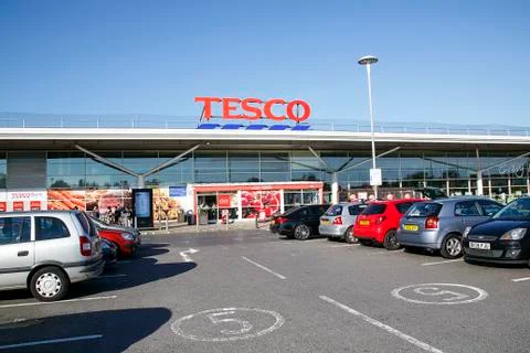 Tesco Store - UK Stock Photos