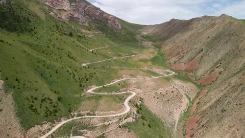Teskey-Torpok Pass (38 Parrots) 스톡 동영상 314464361