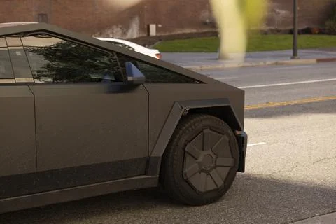 Tesla Cybertruck Stock Photos