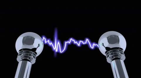 Tesla Device 4K, alpha channel, seamless loop. 動画素材 50108831