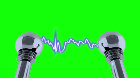 Tesla Device 4K, green screen, seamless loop. Stock Footage 50108816