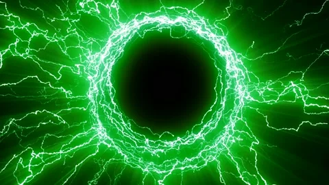 Tesla electric coil Stock-Footage 95939421
