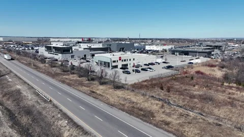 Tesla EV Service Center and Dealership 스톡 동영상 304761074