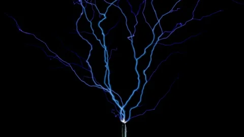Tesla lightning 库存影片 88218460