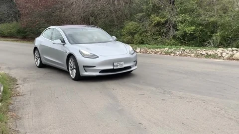 Tesla Model 3 auto drive consumer safety recall Stock Footage 259845665