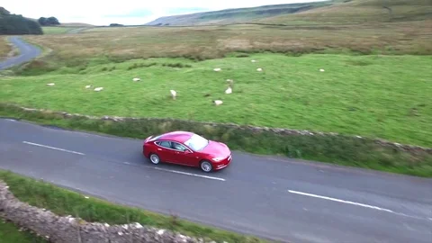 Tesla Model S Stock Footage 80650064