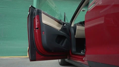 Tesla Model X 스톡 동영상 131166458