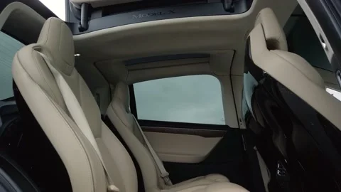 Tesla Model X Stock Footage