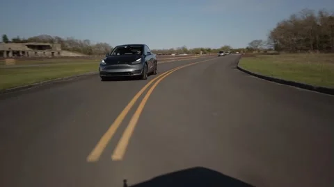 Tesla Model Y Stock Footage 130922657
