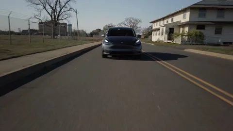 Tesla Model Y Stock Footage 130922678
