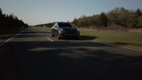 Tesla Model Y Stock Footage 130922803