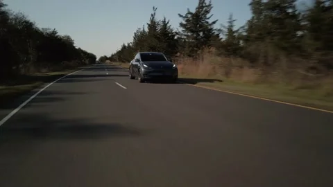 Tesla Model Y Stock Footage 130922906