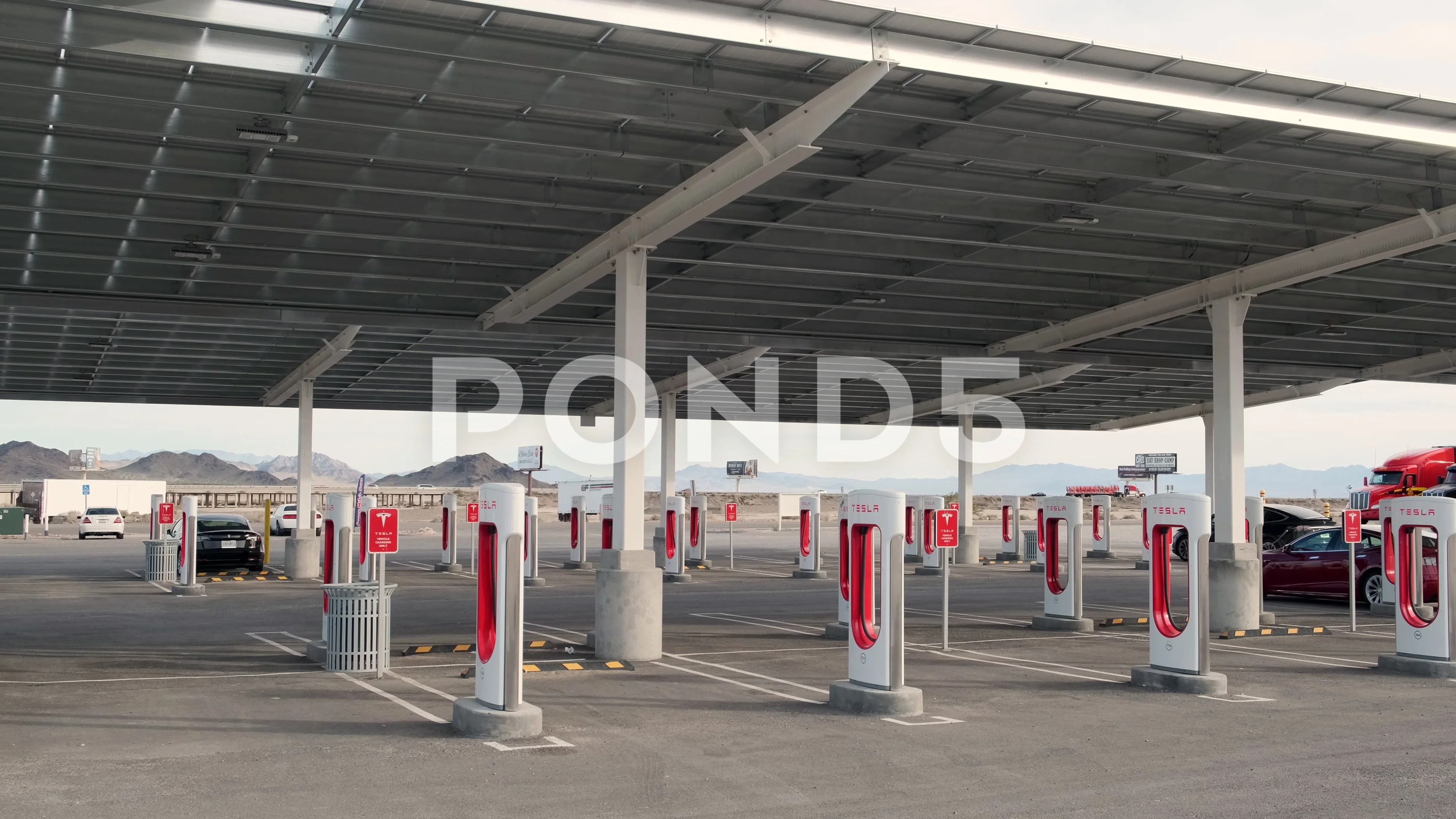 tesla charging in california