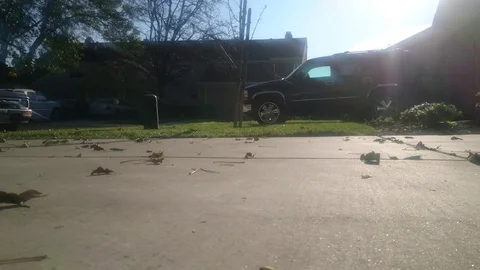 Tesla X backing up Stock Footage 71605391