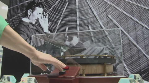 Tesla's egg of columbus Stock Footage 64050592