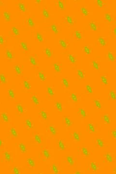 Tessellated decorative backdrop in neon hazard light tones with toxic green, pur Stock Illustration