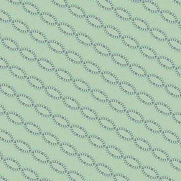 Tessellated decorative backdrop in pale lime, mint, slate blue, deep indigo, clo Stock Illustration