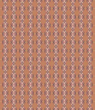 Tessellated decorative backdrop with pale parchment, brass sand, cinnamon, burnt Ilustración de archivo