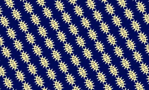 Tessellated decorative backdrop rendered in distant star, oceanid gas, void blue Stock Illustration