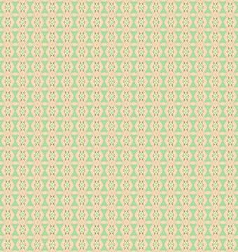 Tessellated decorative backdrop rendered in melon skin, daisy yellow, chartreuse Stock Illustration