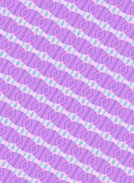 Tessellated decorative backdrop in wedding lavender dream tones with cotton cand Stock Illustration