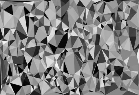 Tessellating random triangles pattern, background fitting space perfectly Stock Illustration
