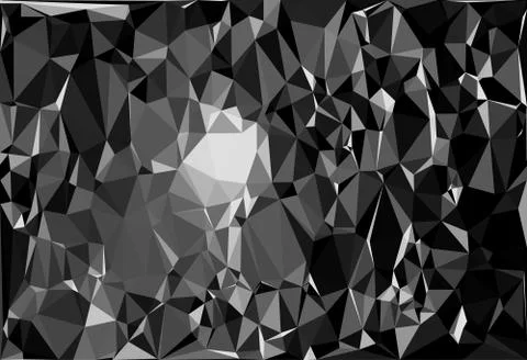 Tessellating random triangles pattern, background fitting space perfectly Stock Illustration