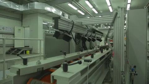 Test and analysis of rails Stock Footage 83769490