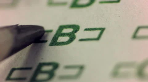 Test Answer B - Write and Erase Stock-Footage 67732491