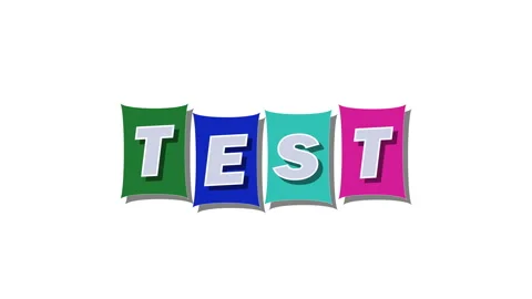 Test is an assessment or evaluation to measure performance, Stock Footage 306295379
