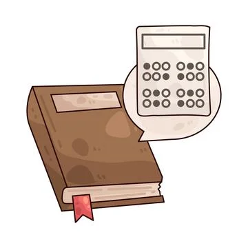 Test book illustration 스톡 일러스트