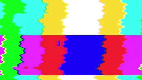 Test card glitch background Stock Footage 333373804