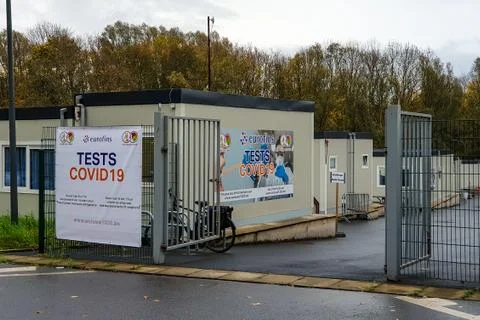 Test Center in Brussels Foto stock