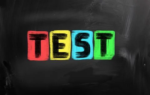 Test concept Stock Illustration