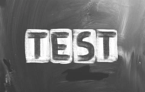 Test concept Illustrazione stock