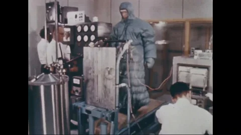 Test conducted on garments to evaluate temperature control - 1960 Stock Footage 105753952