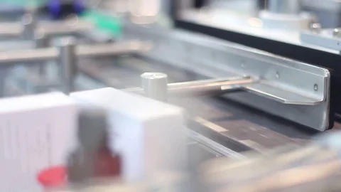 Test conveyor Stock Footage 73387155