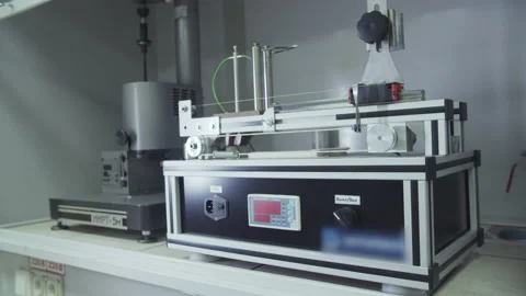 Test devices for product quality control in laboratory Stock Footage 228780444