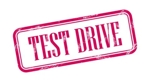 Test drive Stock Illustration