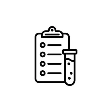 Test Icon Ideal for Educational Tools Stock Illustration