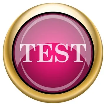 Test icon 스톡 일러스트