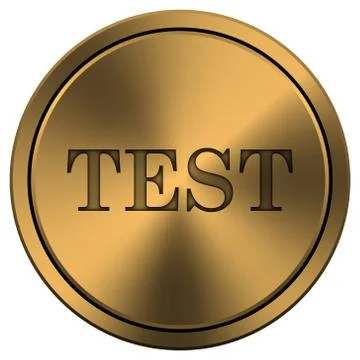Test icon 스톡 일러스트