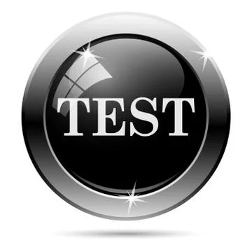 Test icon 스톡 일러스트